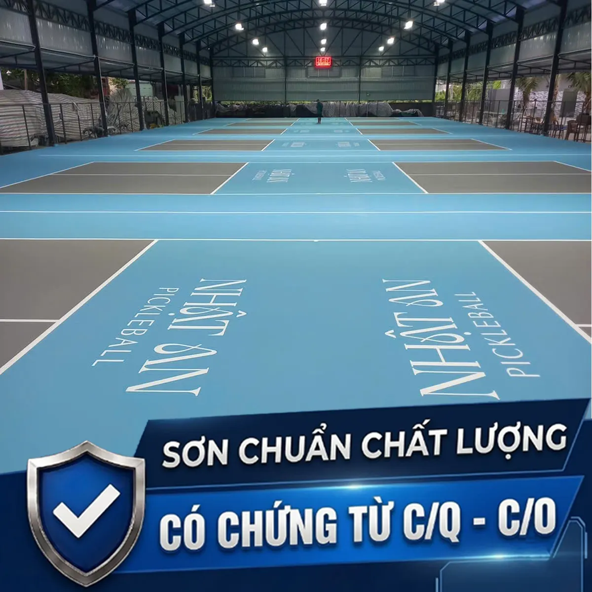 Sơn Sân Pickleball Nảy Cao Chuẩn TPHCM